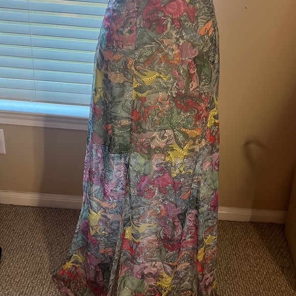 NWT! Alice + Olivia Athena maxi skirt size 10 - Picture 2 of 5
